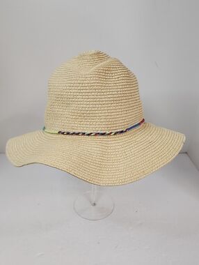 American Eagle Outfitters Cream Straw Sun Hat One Size